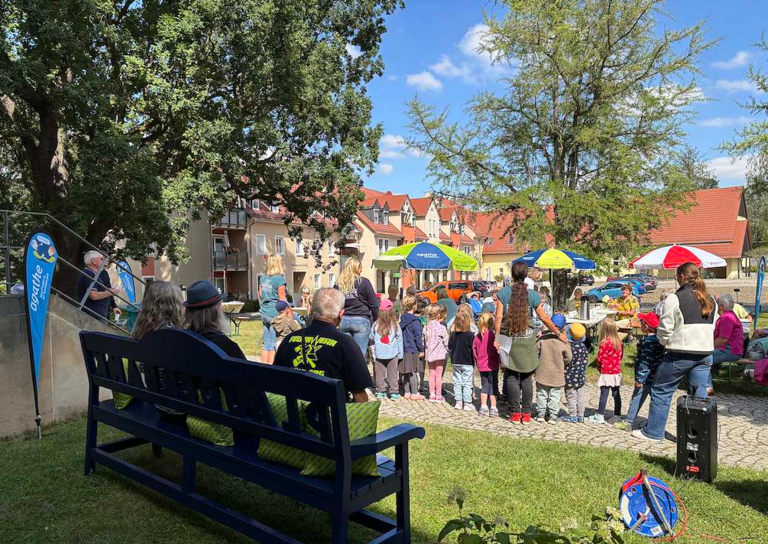 Besuch der Ponitzer Kita