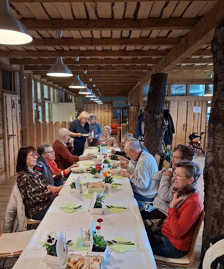 Gemeinsames Mittagessen