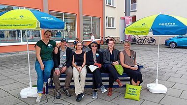 AGATHE-Team, Dezernentin K. Lützkendorf u. Altenhilfeplanerin F. Wächter