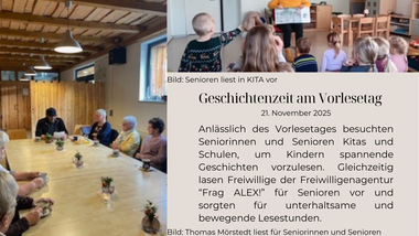 Geschichtenzeit am Vorlesetag