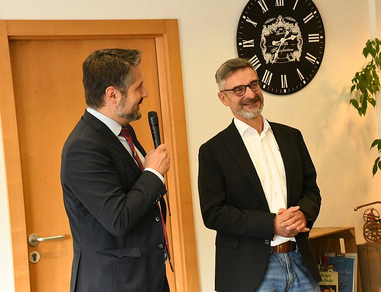 Landrat Brodführer u. Staatssektretär Götze