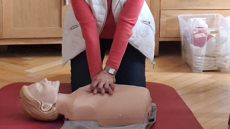 Herzdruckmassage