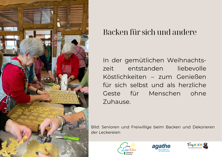 Backen für sich und andere