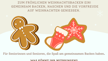 Flyer Weihnachtsbacken