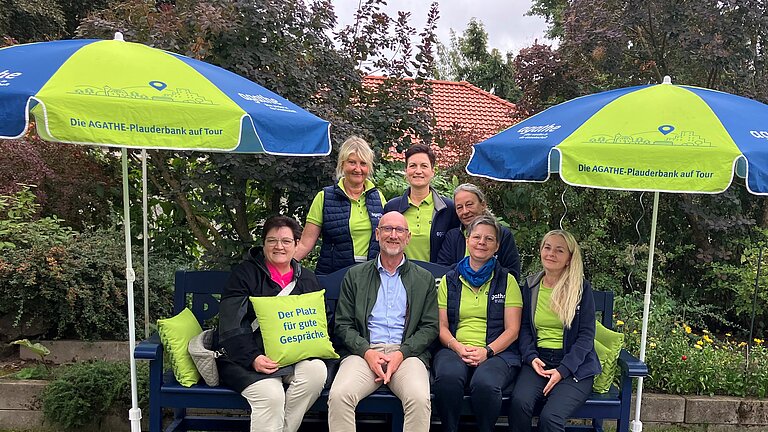 Sozialplanerin mit AGATHE-Team NDH und Landeskoordinator