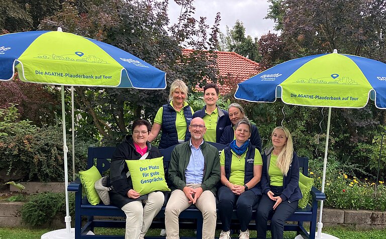 Sozialplanerin mit AGATHE-Team NDH und Landeskoordinator